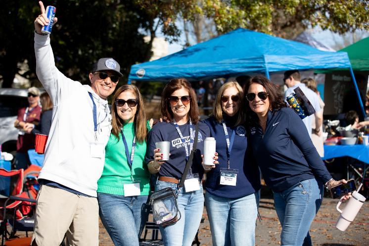 Tailgating at Homecoming 2024