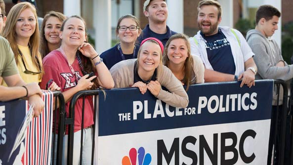 Scene on Campus: Debate Day