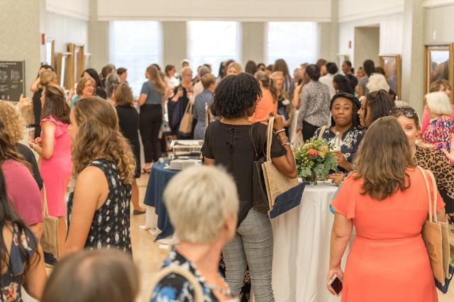 View of women at women and philanthropy summit