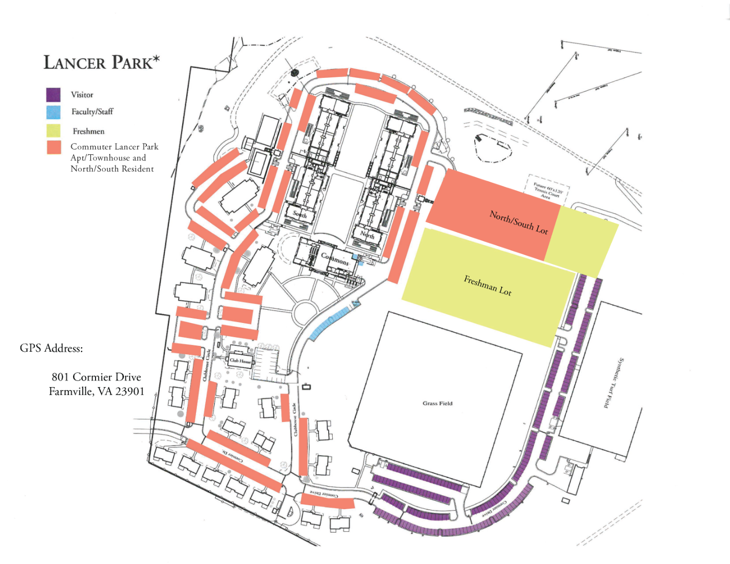 Student Parking Map