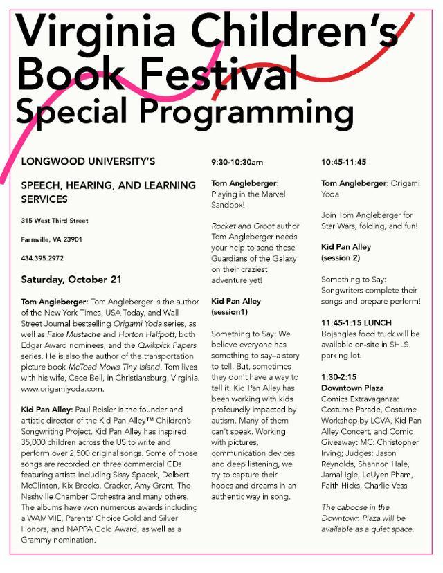 Virginia Children's Book Festival 2017