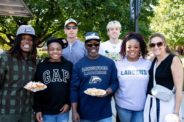 Families during Family Weekend